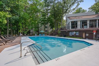 swimming pool with sundeck